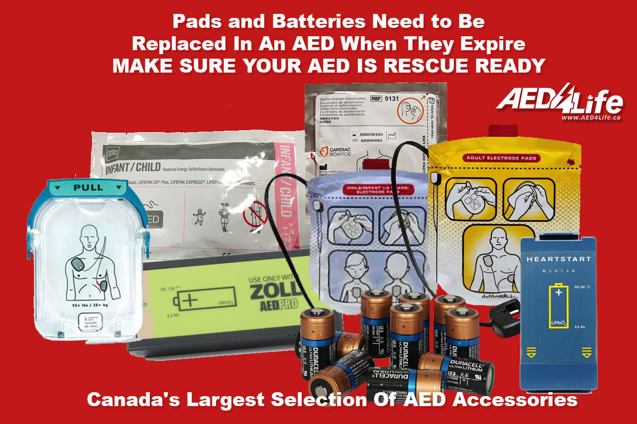 Don't Wait: The Vital Importance of Regularly Changing Your AED Accessories