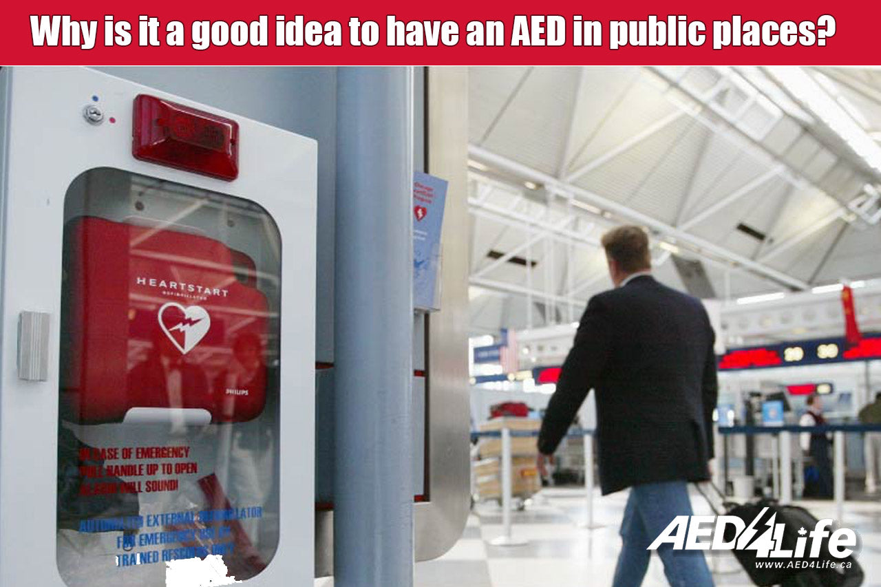 AEDs in public places