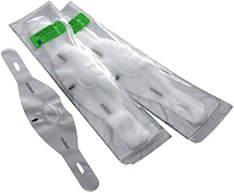A collection of transparent Prestan Professional Child Face Shields by Prestan, featuring ear loops, displayed with several inside packaging and one outside on a white background—ideal for enhancing manikin practice during CPR-AED training sessions.