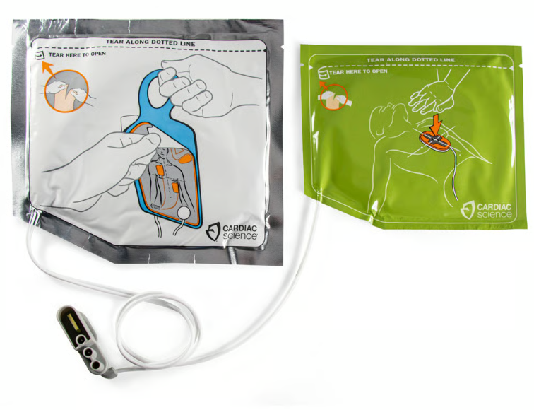 DAE BILINGUE Cardiac Science G5 - Ensemble complet
