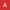 White letter A against a red background
