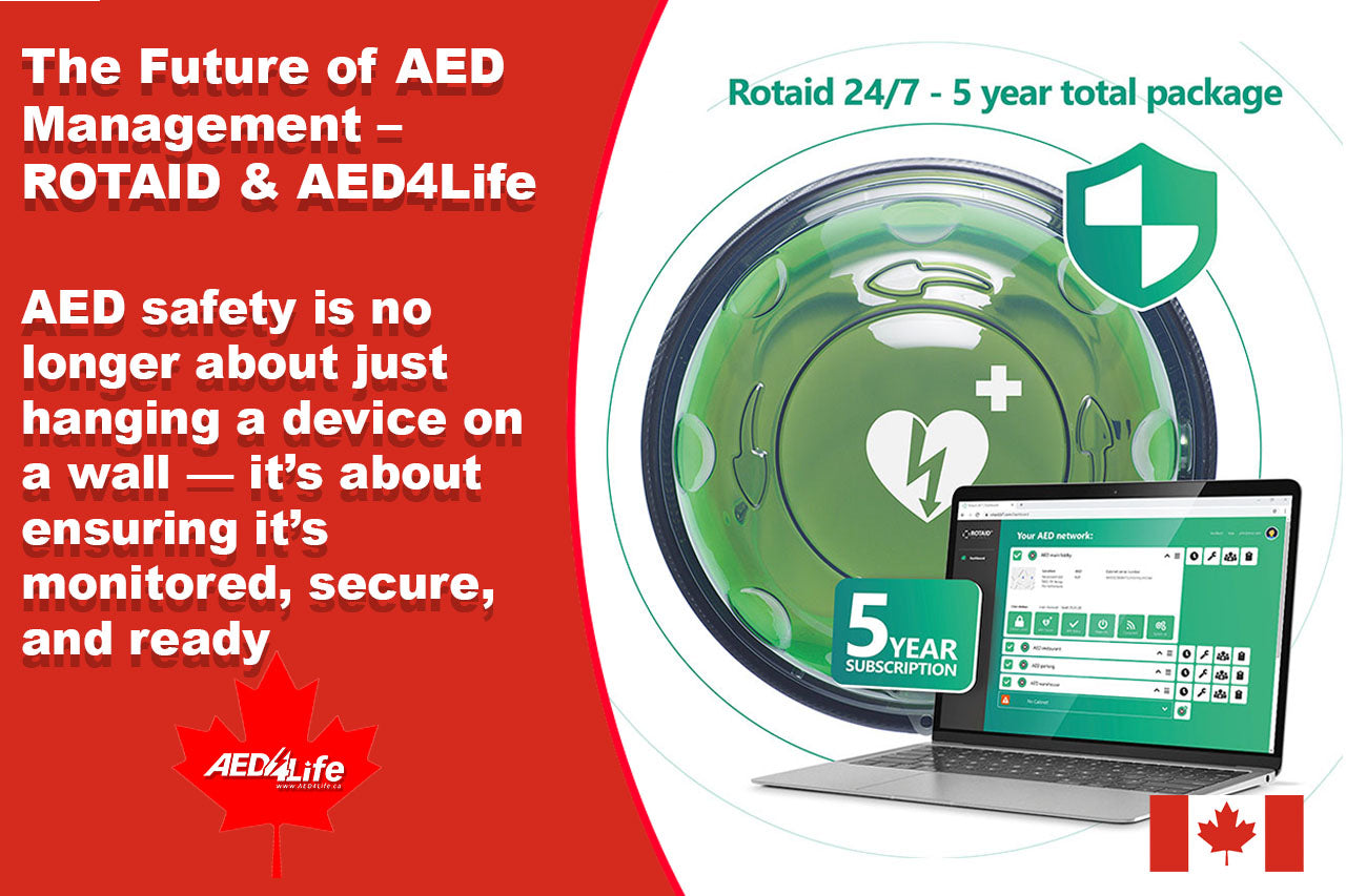Future-Ready AED Management with ROTAID and The AEDShop