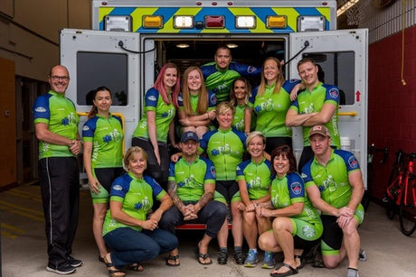 Hamilton paramedics ride to Ottawa to raise money for memorial