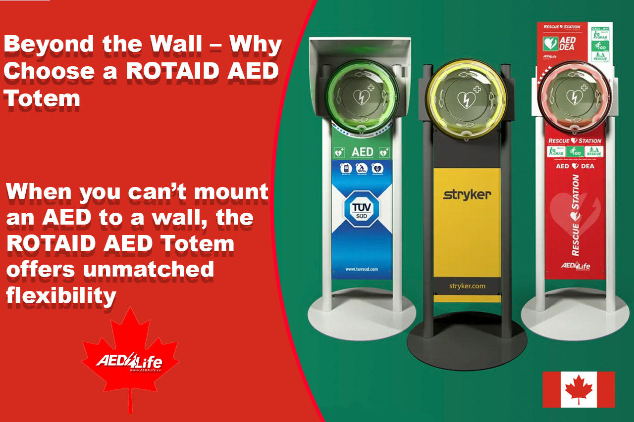 ROTAID Totems: Mobile AED Deployment That Goes Beyond the Walls