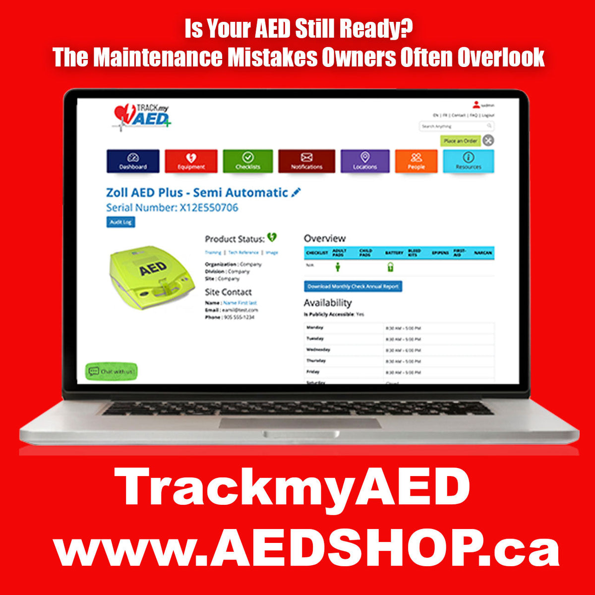 Is Your AED Still Ready?