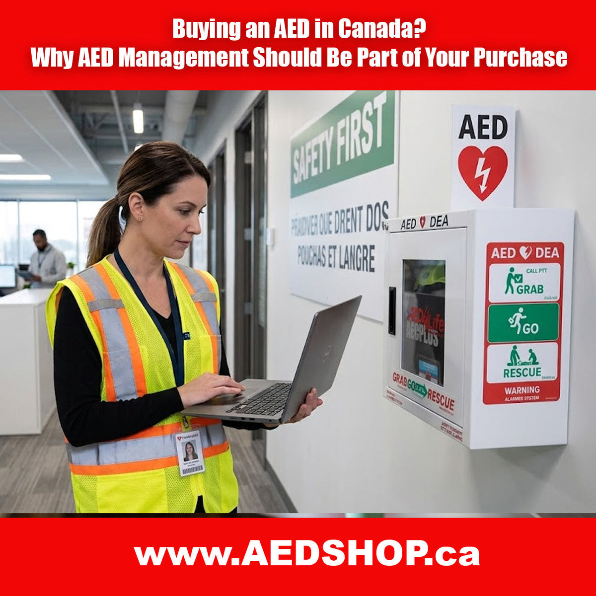 Buying an AED in Canada?