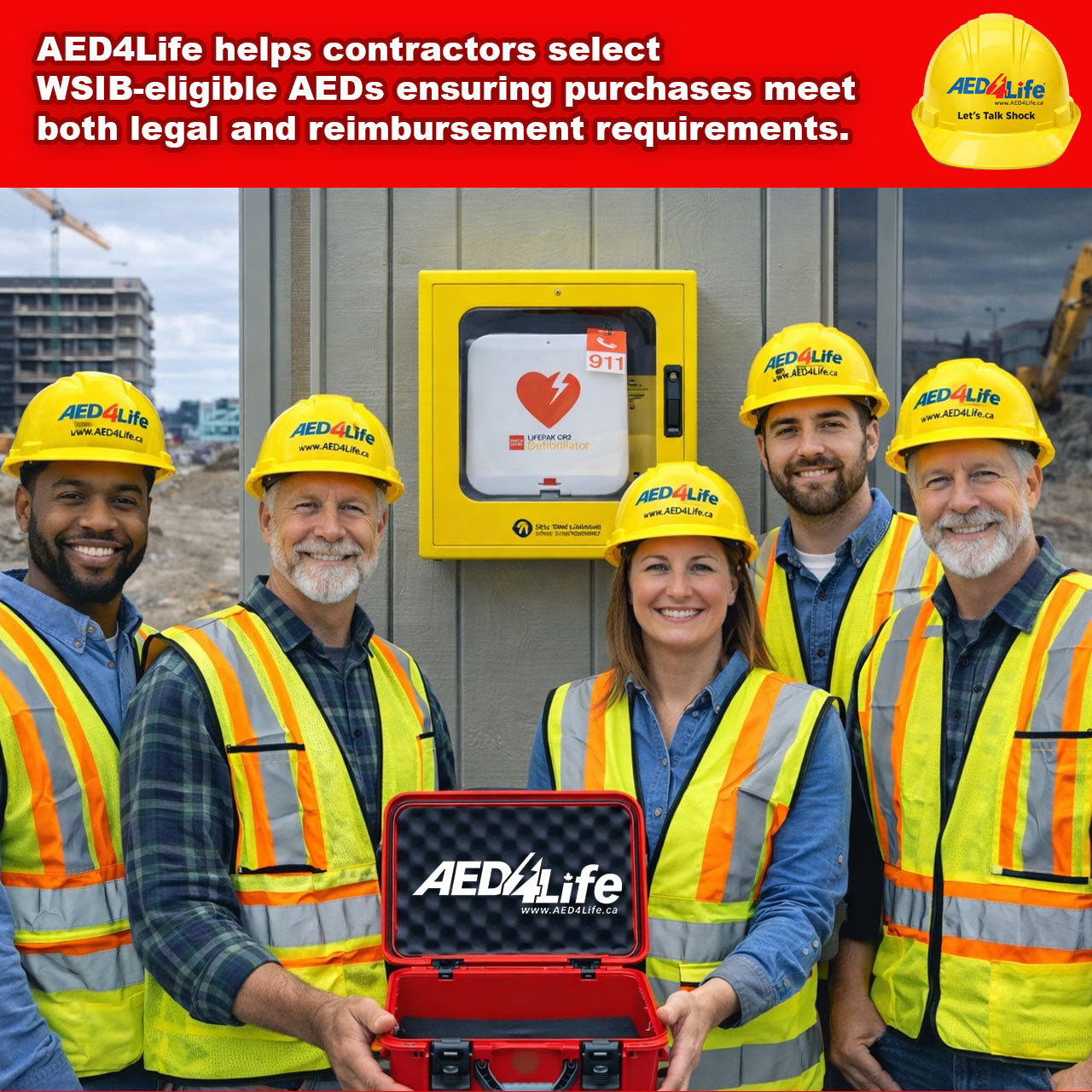 New AED Requirements on Ontario Construction Sites – Effective January 1, 2026