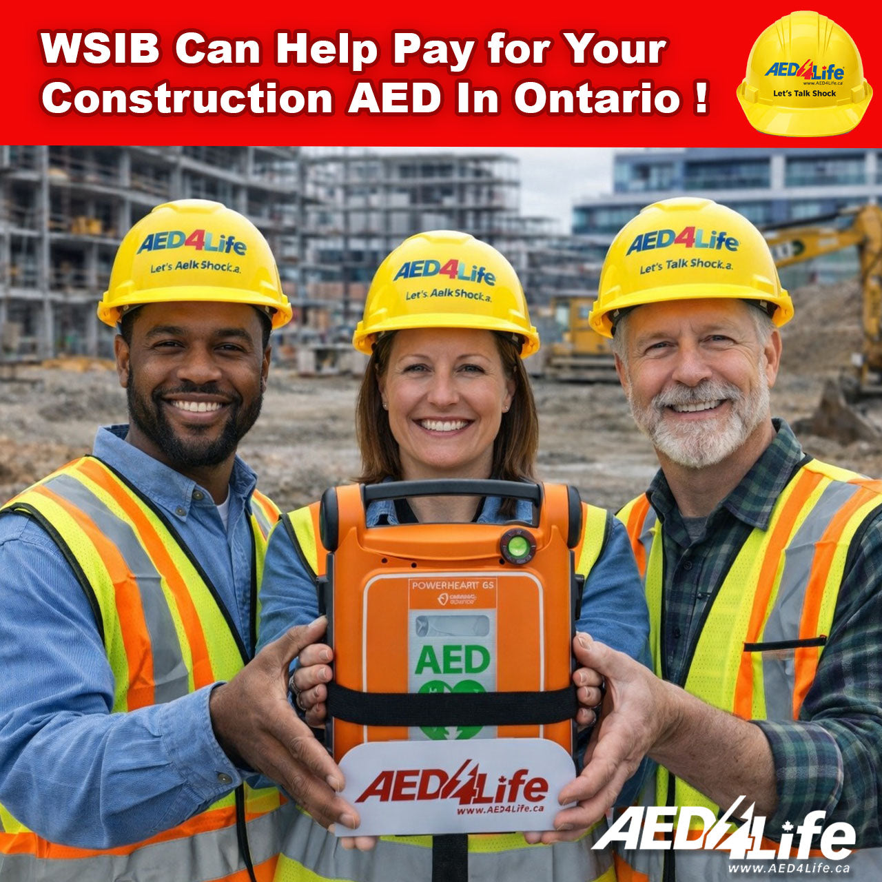 AED Reimbursement Program for Ontario Construction Projects