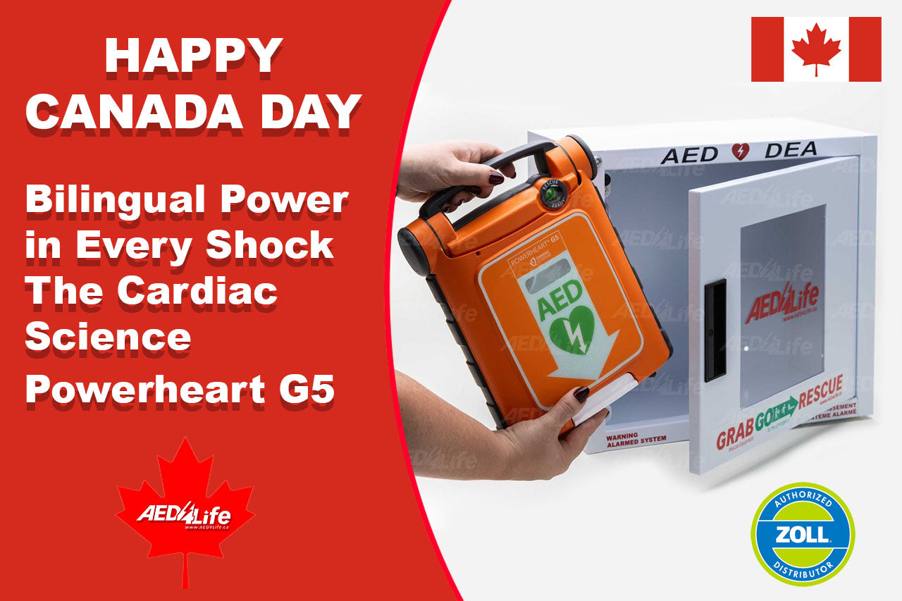 Cardiac Science G5 AED: Your Fully Bilingual AED Solution