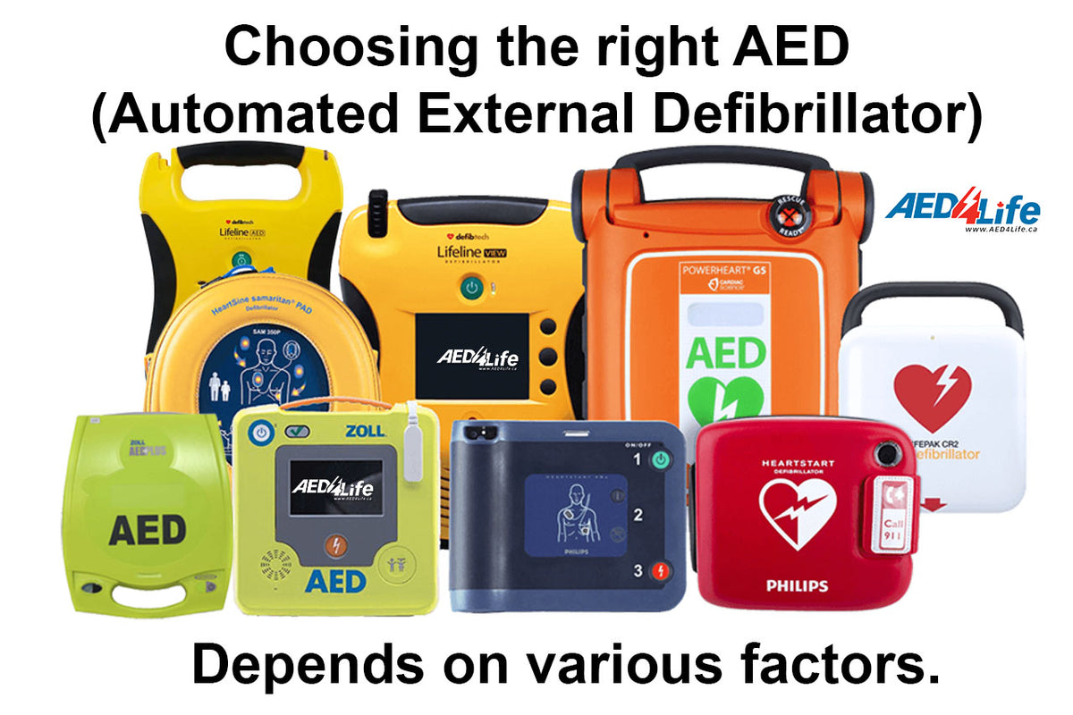 Aed Visual Choosing The Right AED – AEDShop