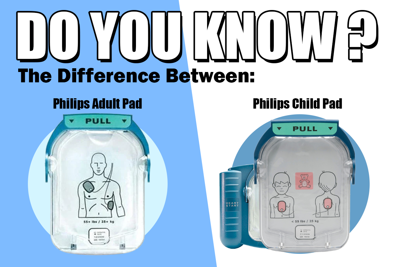 Understanding the Difference Between Adult and Pediatric AED Pads – AEDShop