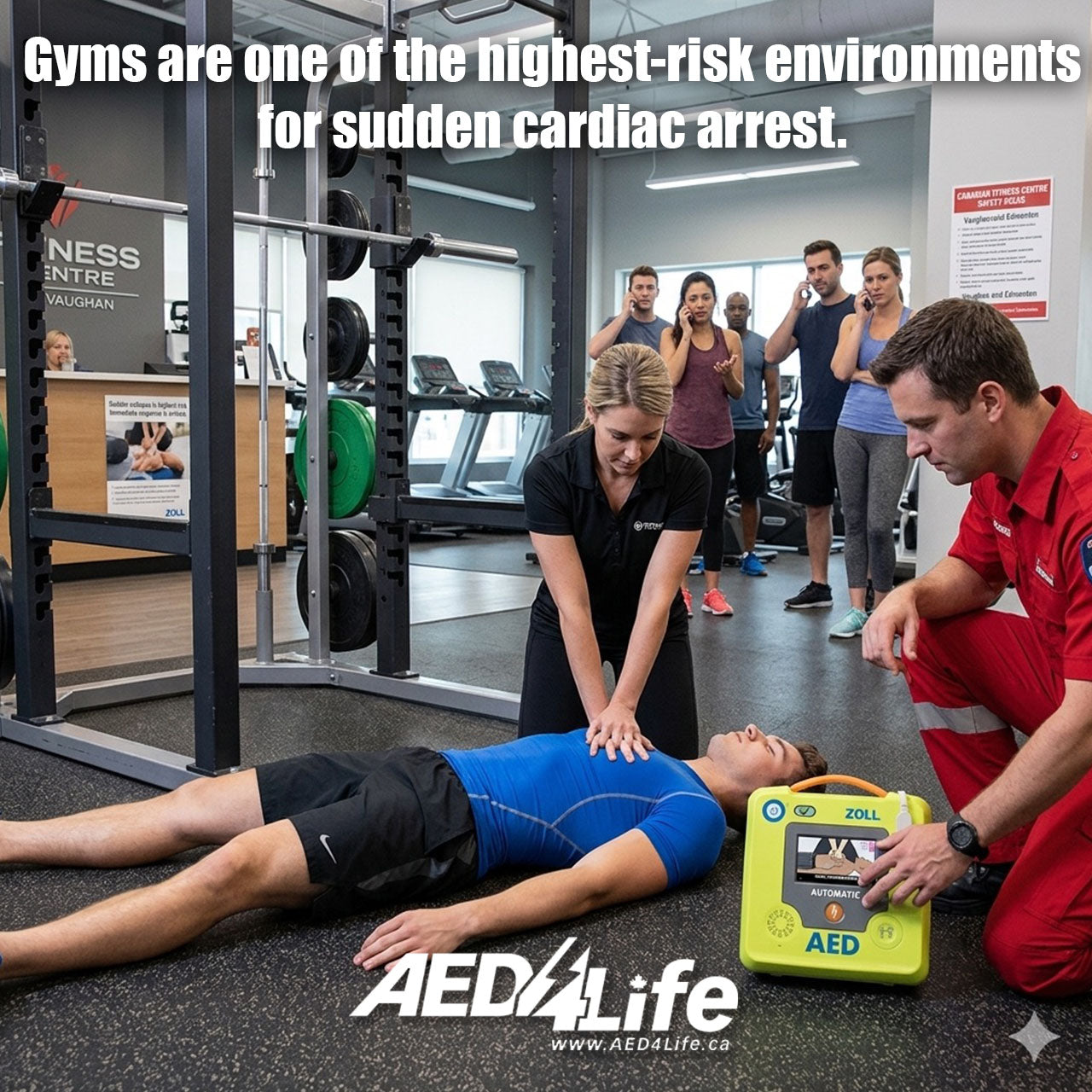 AED in a GYM
