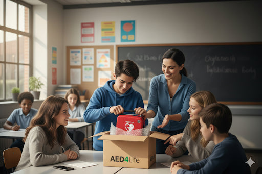 AED Programs for Canadian School Boards: Compliance and Student Safety with The AEDShop
