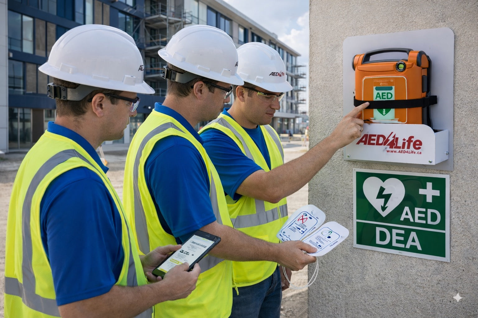 Managing Multiple Ontario Job Sites with TrackMyAED