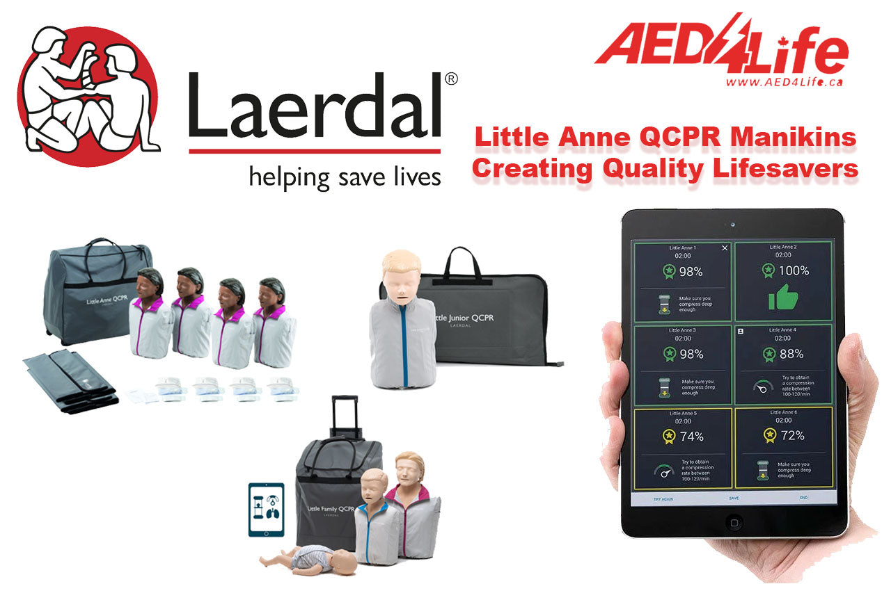 Laerdal Little Anne QCPR Manikins