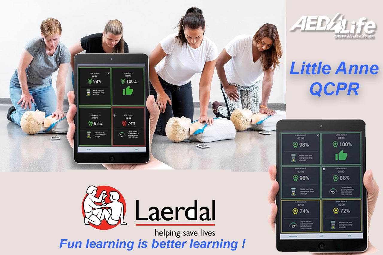 Little Anne QCPR Creating Quality Lifesavers (Laerdal)