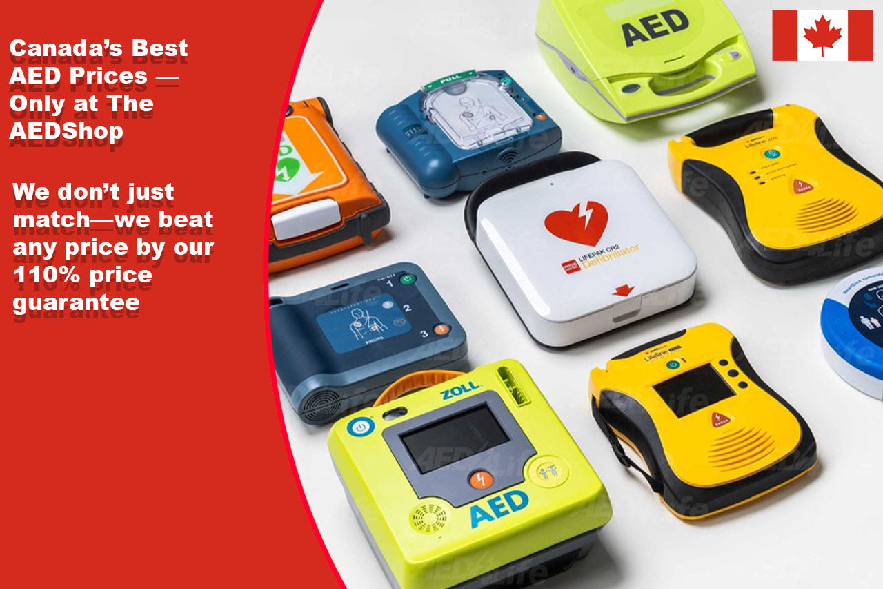 Canada’s Best AED Prices — Only at The AEDShop