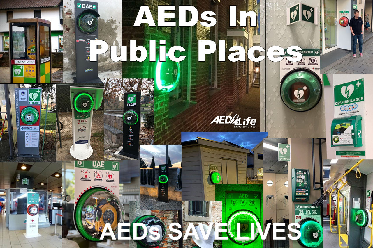 AEDs Save Lives Up to 40,000 cardiac arrests occur each year in Canada