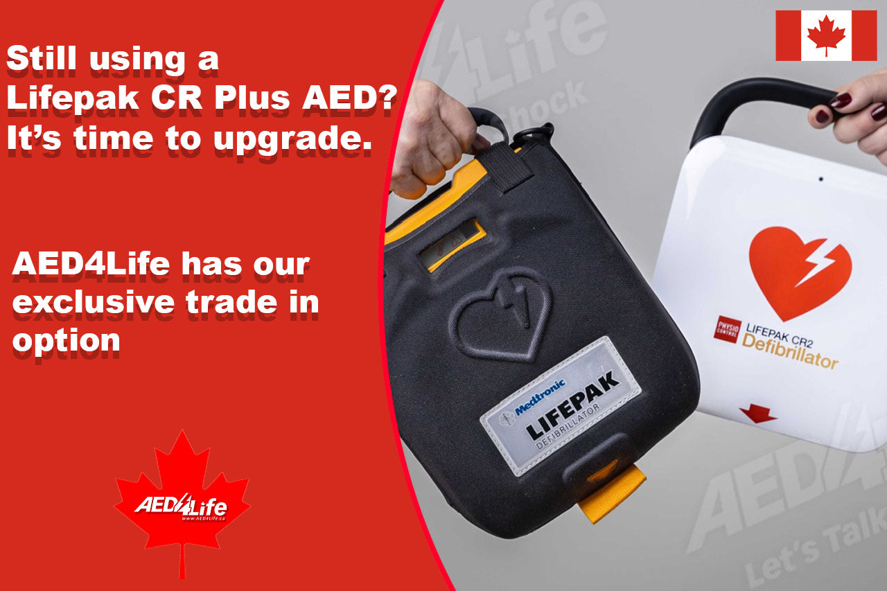 Still Using a Lifepak CR Plus AED? Here’s Why It’s Time to Upgrade in Canada