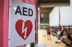 Defibrillator deliveries begin for all schools that need one