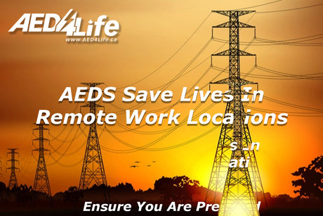 Importance of AEDs for Utility Companies in Remote Locations