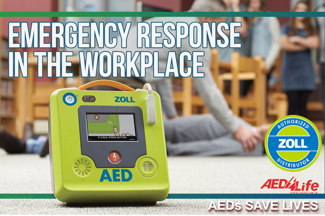 About 10,000 sudden cardiac arrests occur while victims are at work.