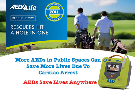 ZOLL AEDs on golf course critical in victim's survival
