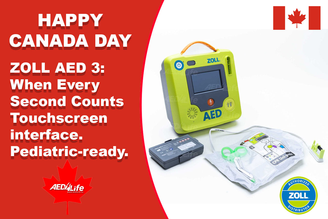 ZOLL AED 3: Advanced Defibrillator for Public Use