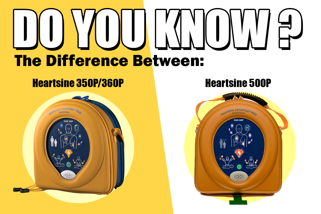 HeartSine 350P, 360P, and 500P AEDs