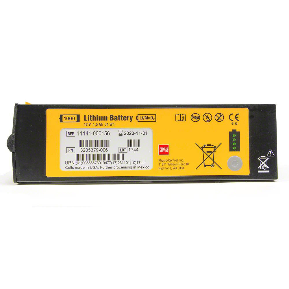 Batterie de remplacement pour DAE au lithium Physio-Control LIFEPAK 1000