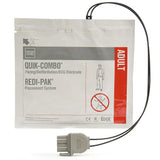 LIFEPAK QUIK-COMBO Electrode Pads with REDI-PAK Pre-Connect System