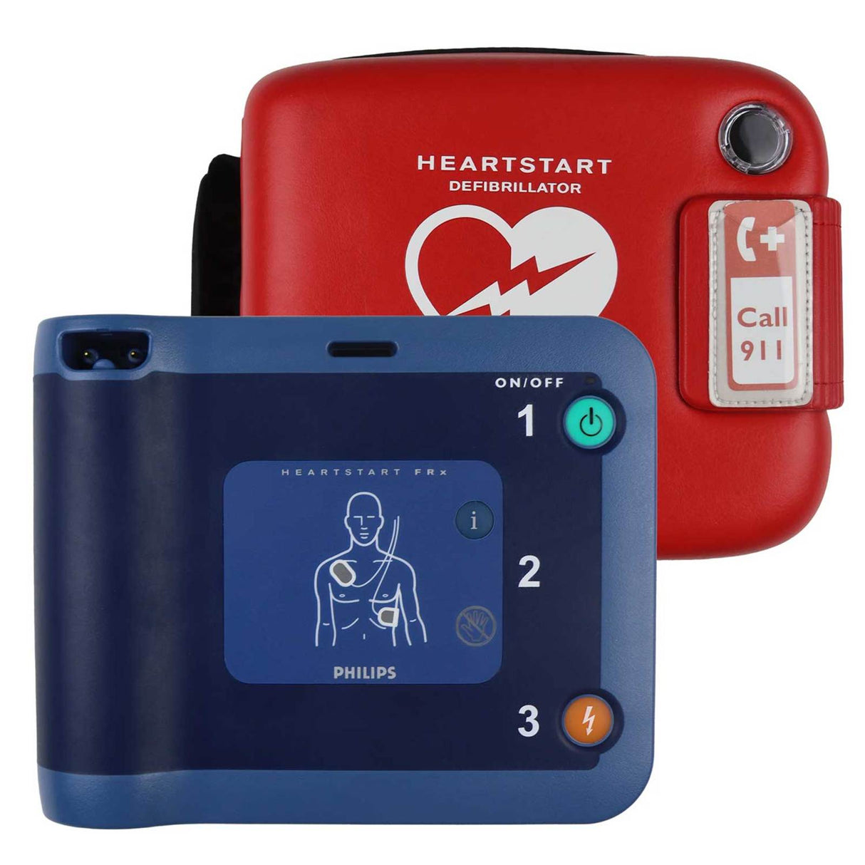 Défibrillateur Philips HeartStart FRx - Ensemble complet