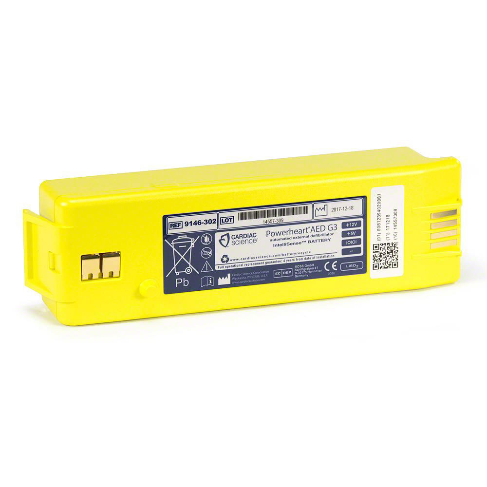 Yellow Cardiac G3 Battery