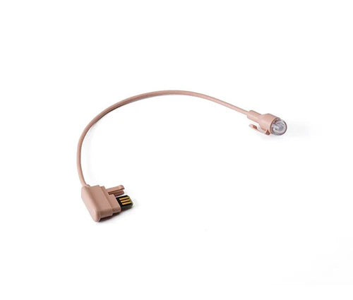 Replacement Cable Assembly for PRESTAN Ultralite Manikin with CPR Feedback by AEDShop, featuring a long, flexible design on a white background.