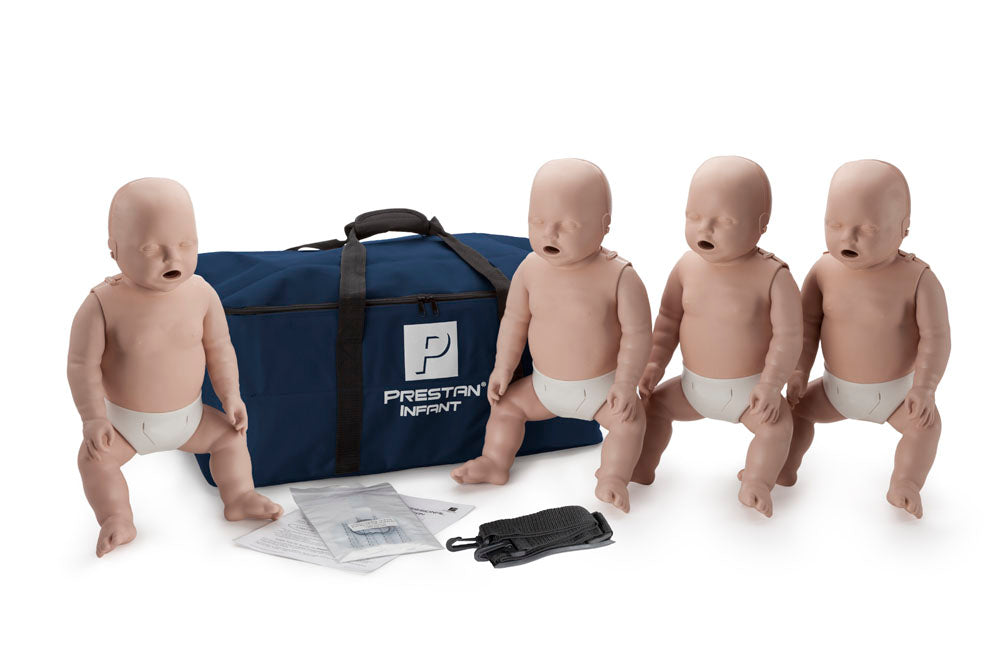 Prestan Professional Series INFANT Training Manikin 4-Pack