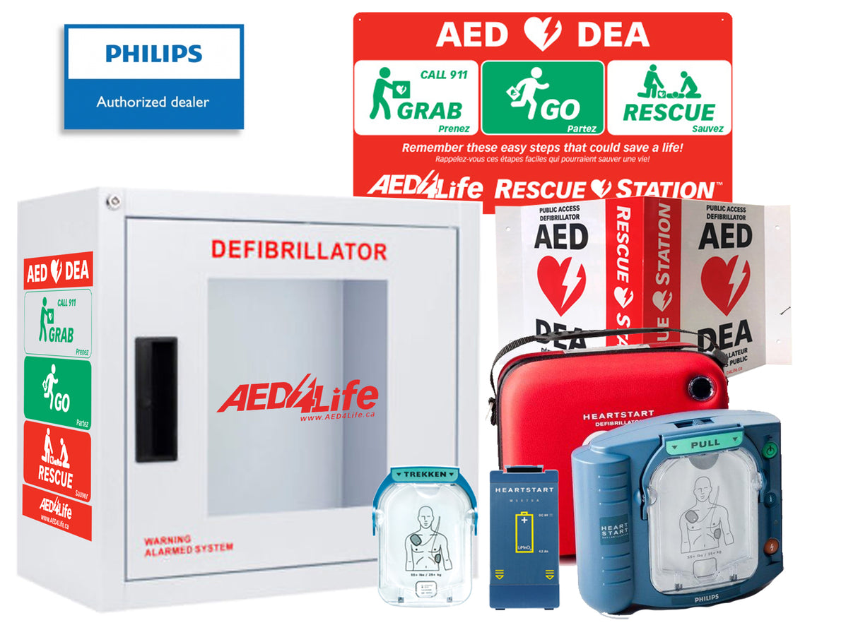 Philips HeartStart OnSite Defibrillator - Complete Package – AEDShop