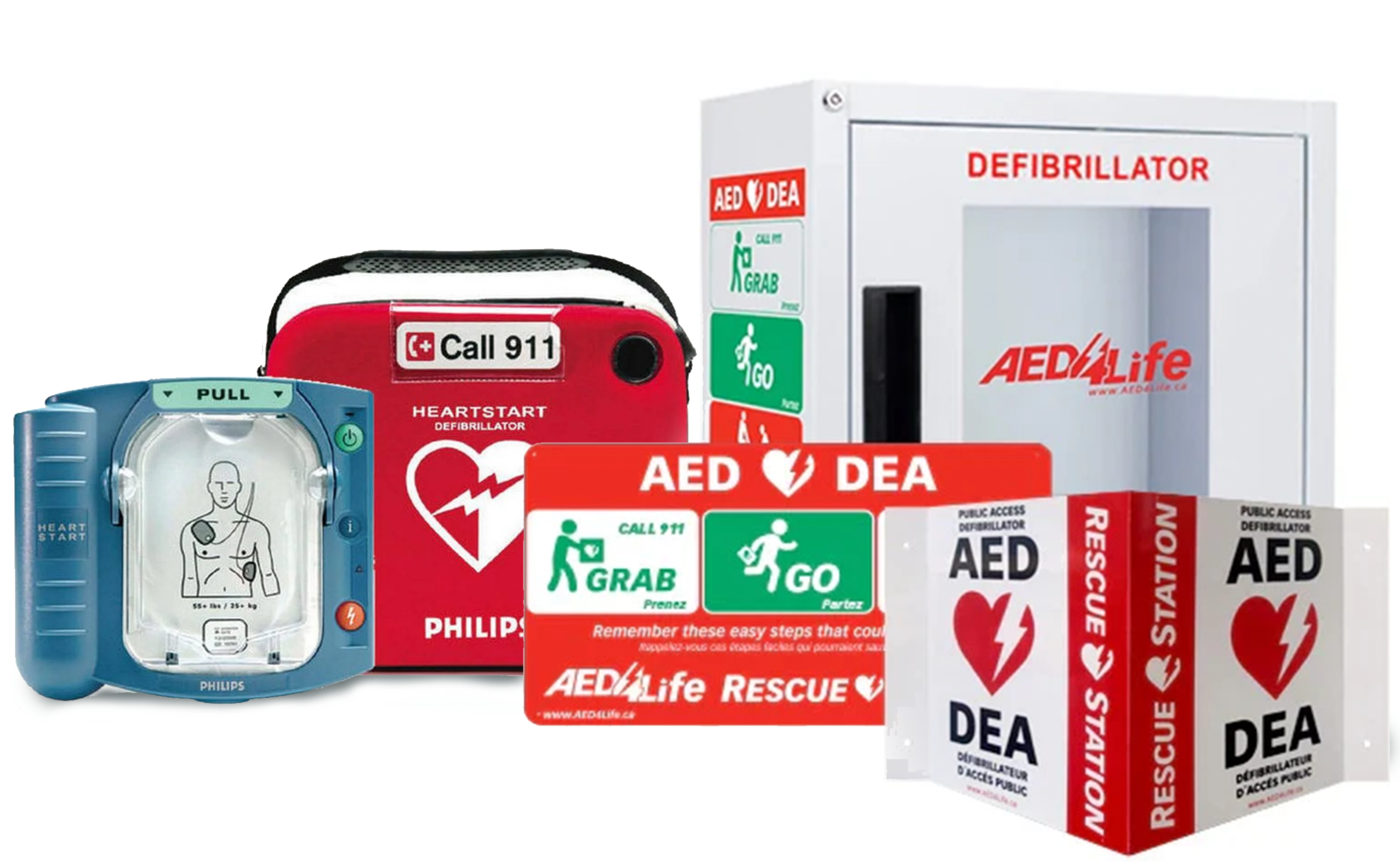 Philips HeartStart OnSite Defibrillator - Complete Package – The AED Shop