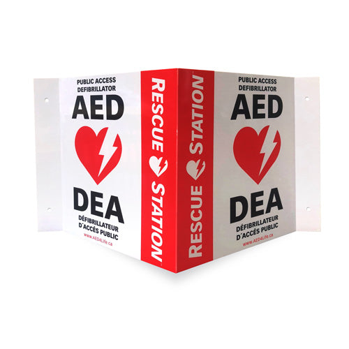 RescueStation™  AED Sign Package