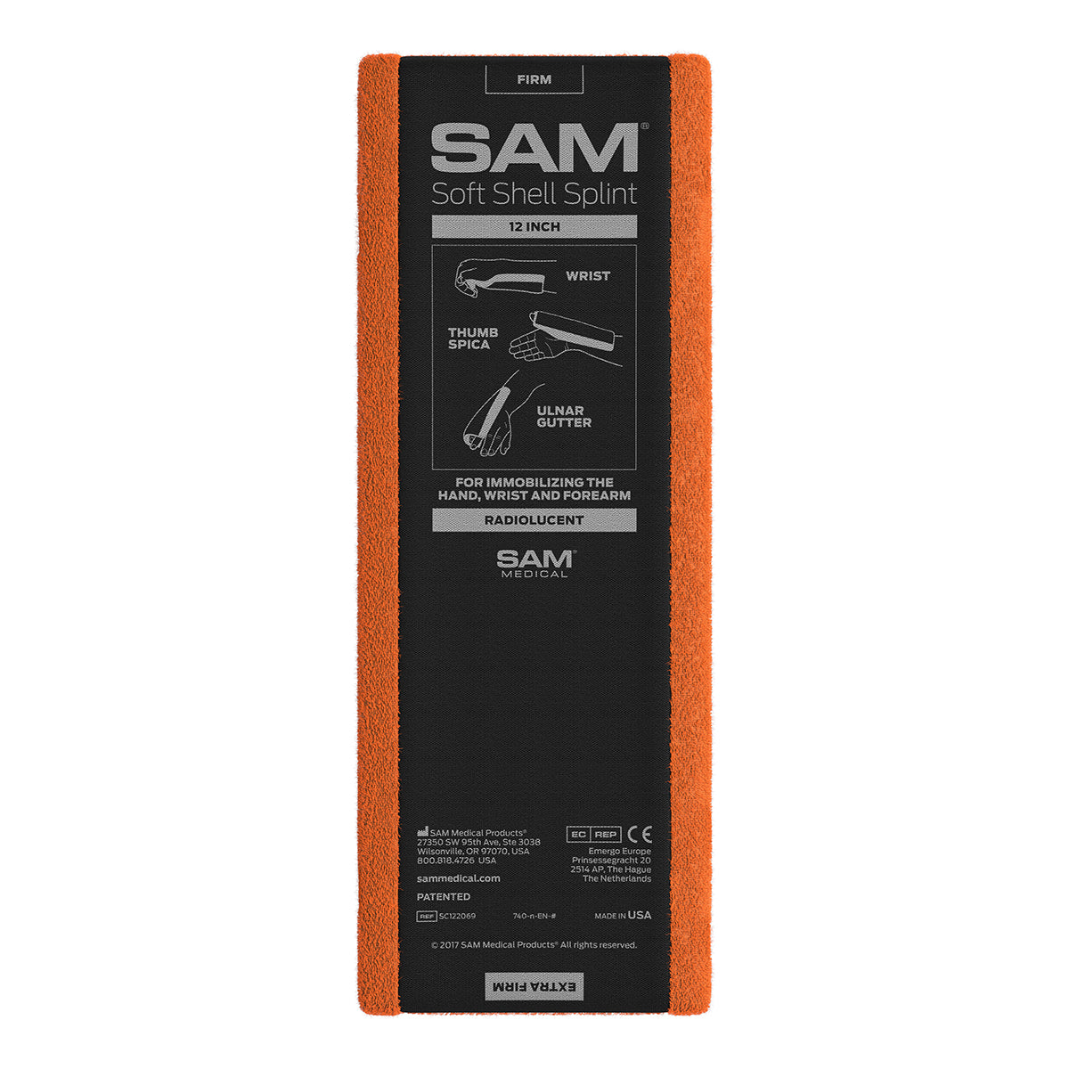 SAM Soft Shell Splint 12 Inches
