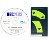 ZOLL AED Plus 2010 Guidelines Upgrade, Single Kit -CD & One Overlay Label Set