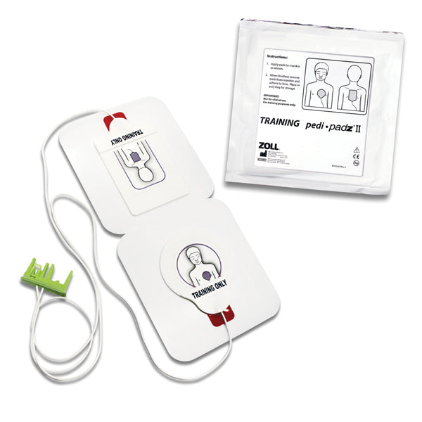 Électrodes d'entraînement pédiatriques ZOLL - paquet de 6 paires