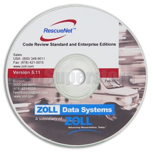 ZOLL RescueNet Code Review Software - Physical Copy