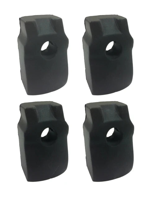 Four black foam replacements for PRESTAN Professional Infant Manikin, arranged in a 2x2 grid.